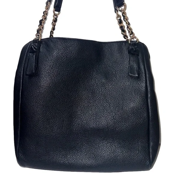 *Tory Burch- Black Tory Burch Large Harper Tote - Picture 5 of 12